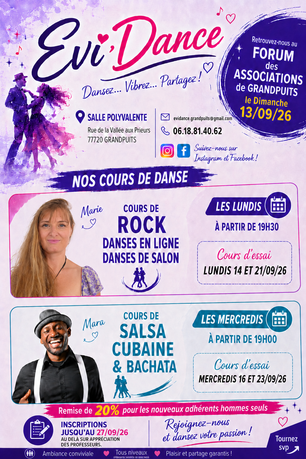 Flyer de rentree 2026